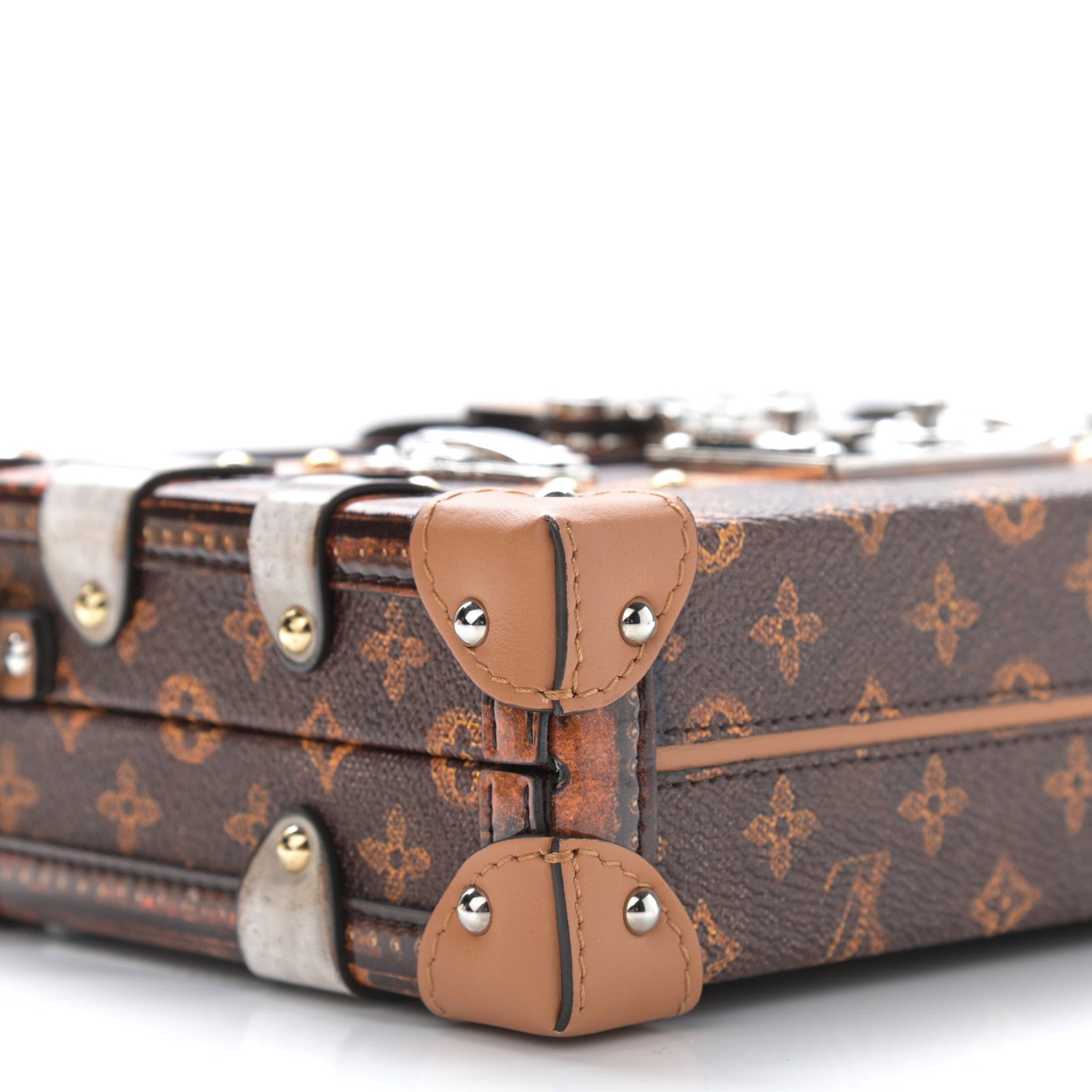 Louis Vuitton Transformed Monogram Petite Malle Time Trunk 9 of 10