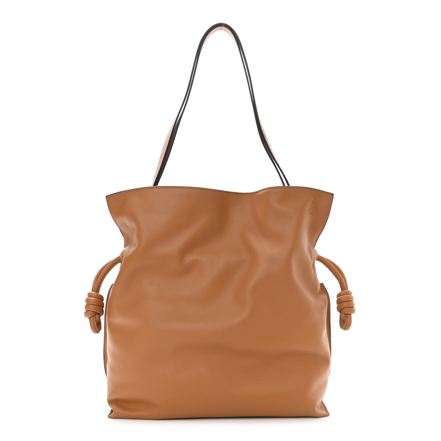 Loewe Calfskin Large Flamenco Knot Bag Warm Desert 1 of 9