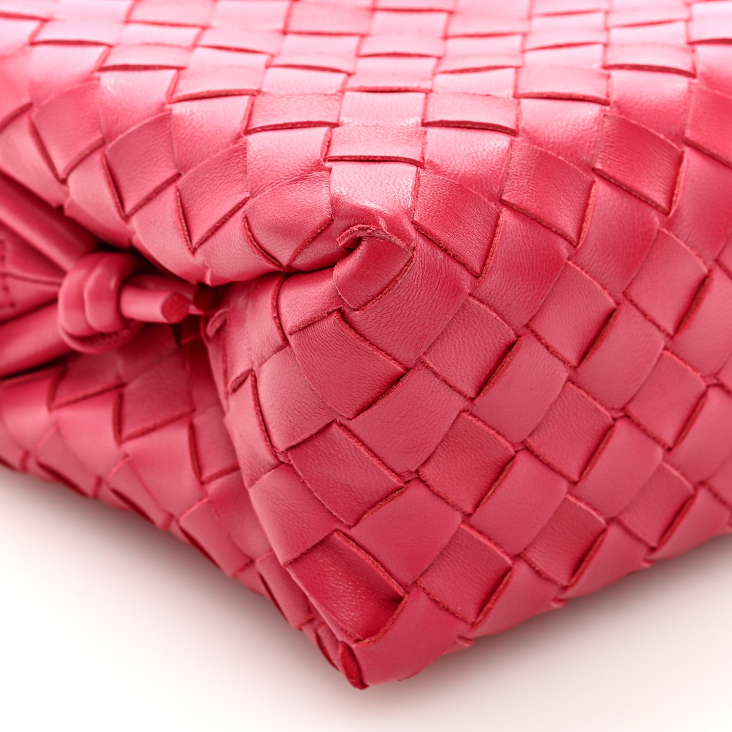 Bottega Veneta Nappa Intrecciato Small Loop Camera Bag Cranberry 7 of 8