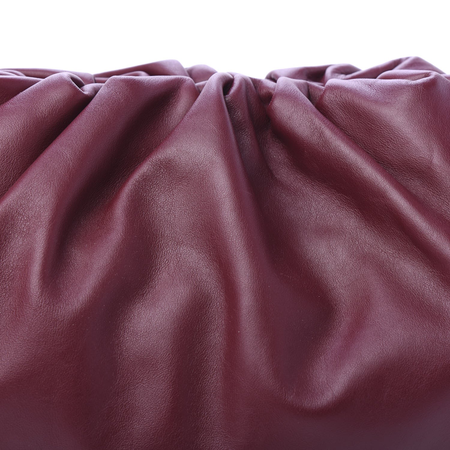 Bottega Veneta Smooth Butter Calf The Pouch Oversized Clutch Bordeaux 9 of 9