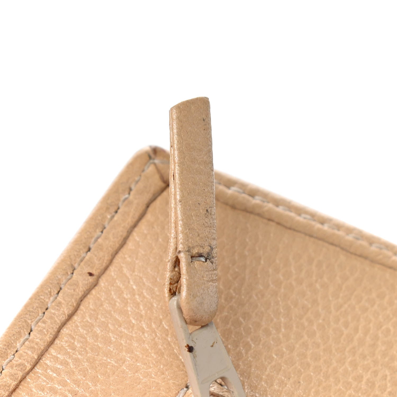 Chanel Caviar Sevruga Wallet on Chain WOC Beige 14 of 16