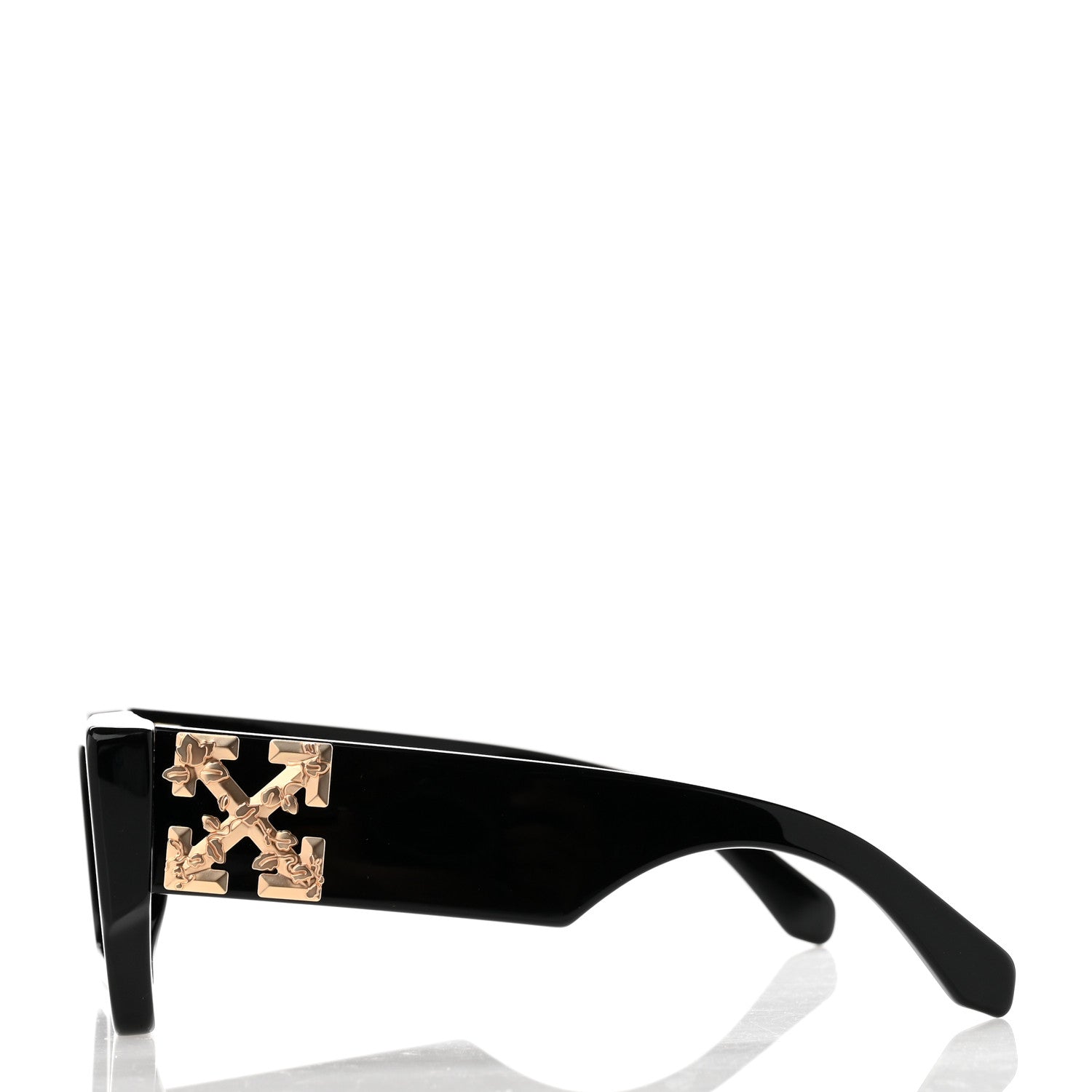 Off-White Acetate Square The Sun Sunglasses Black 3 of 7