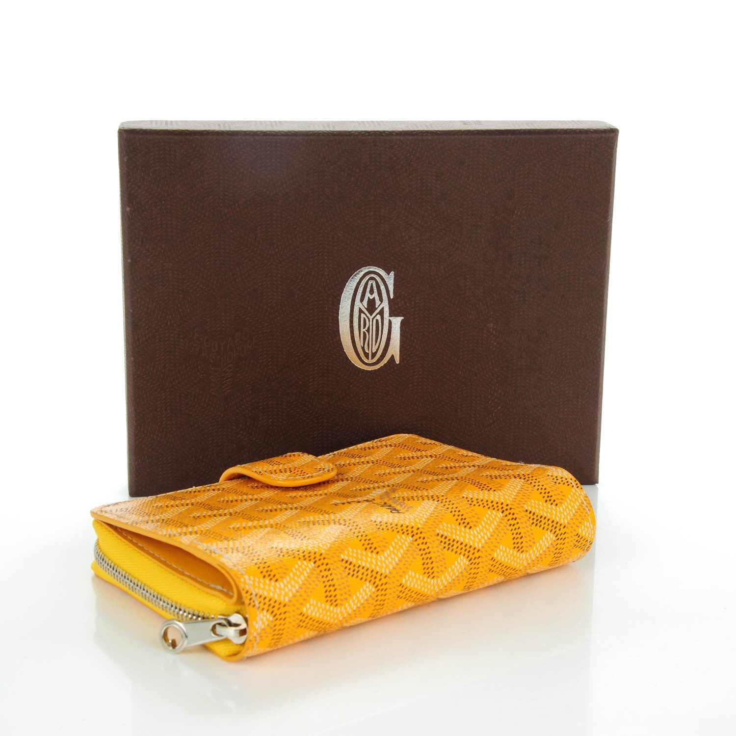 Goyard Goyardine Tuileries Wallet Yellow 4 of 7