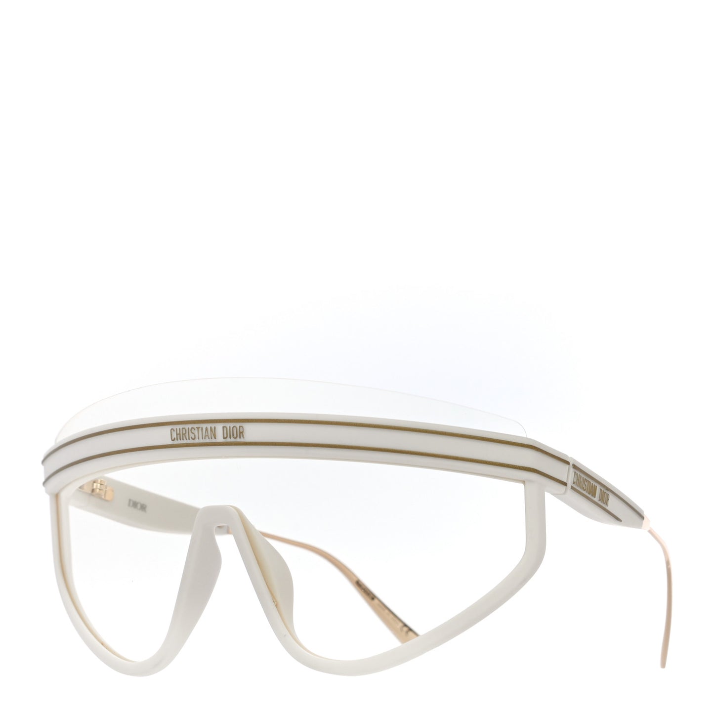 Mask DiorClub M2U Sunglasses Translucent Ivory