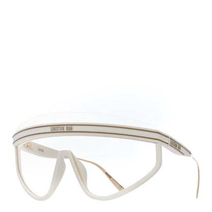 Christian Dior Mask DiorClub M2U Sunglasses Translucent Ivory 1 of 9