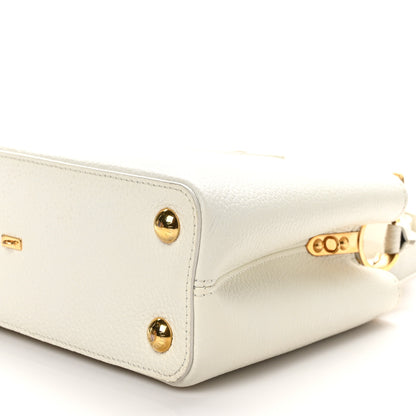 Louis Vuitton X UF Taurillon Artycapucines BB White 9 of 10