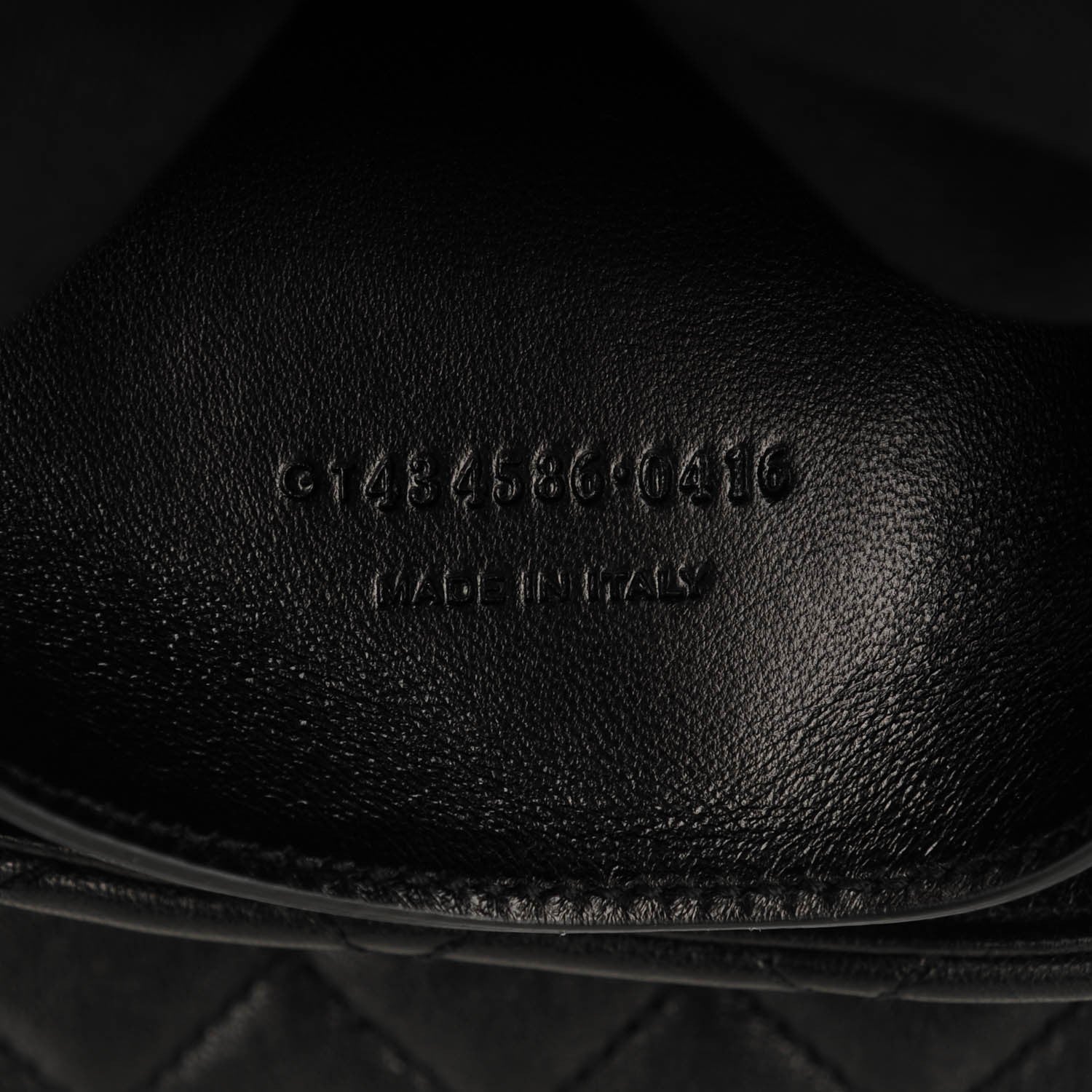 Saint Laurent Calfskin Tri-quilt Monogram West Hollywood Clutch Black 7 of 7