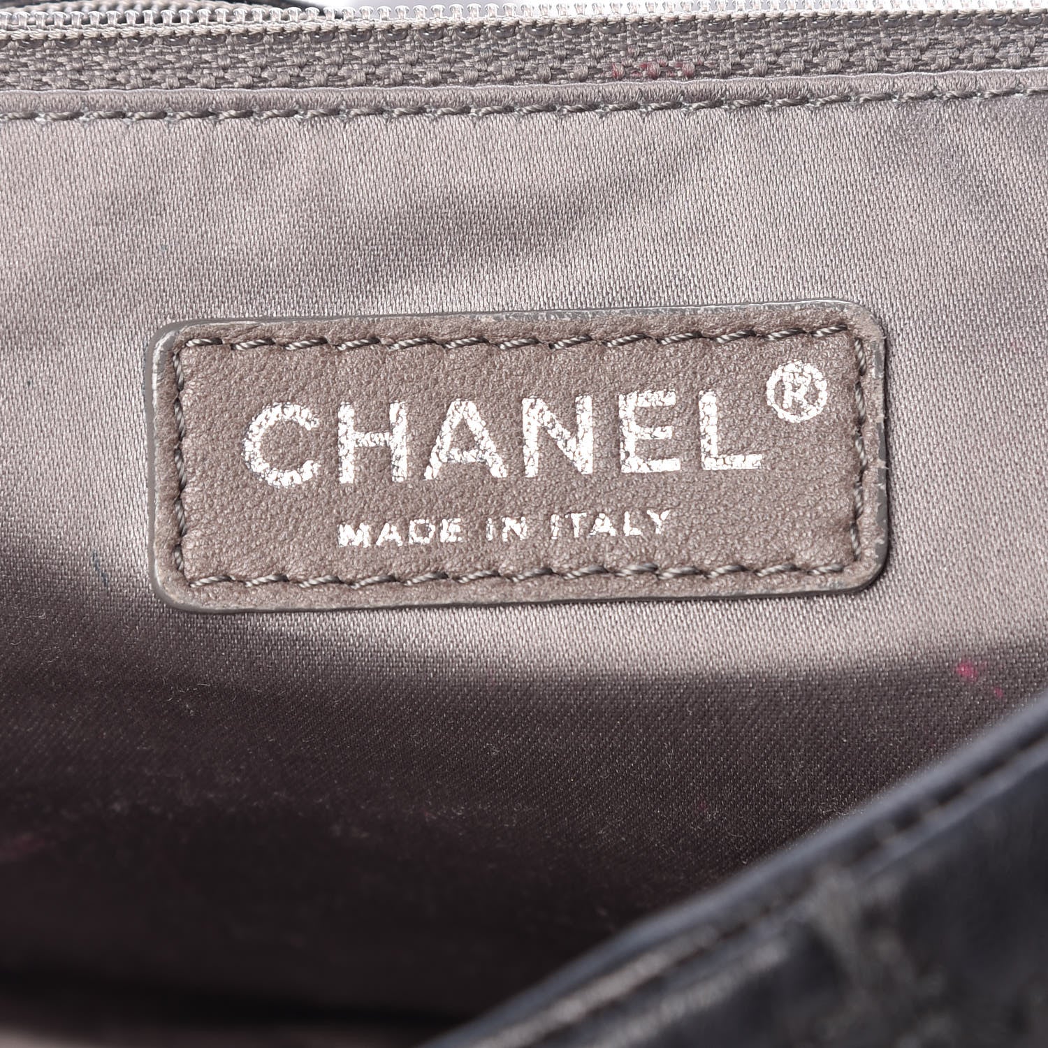 Chanel Lambskin Tweed Double Stitch Flap Black 6 of 21