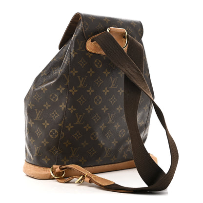 Louis Vuitton Monogram Montsouris GM Backpack 3 of 9