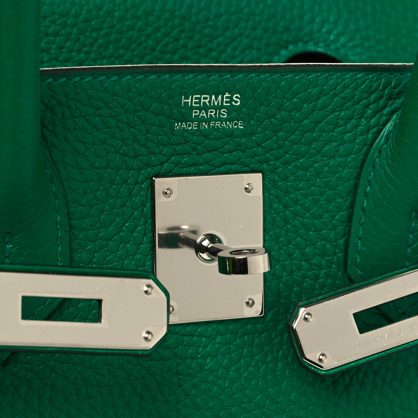 Togo Verson Birkin 30 Vert Vertigo Vert Fonce