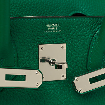 Hermes Togo Verson Birkin 30 Vert Vertigo Vert Fonce 6 of 12