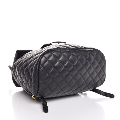 Chanel Calfskin Quilted Large Urban Spirit Backpack Black 4 of 7