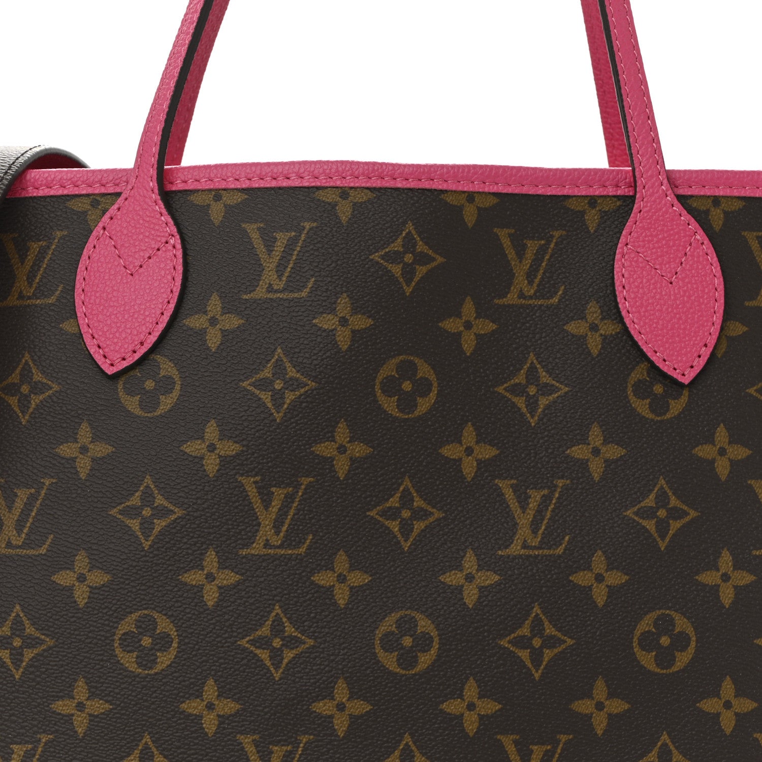 Louis Vuitton Monogram Inside Out Neverfull Bandouliere MM Rose Pondichery 7 of 9