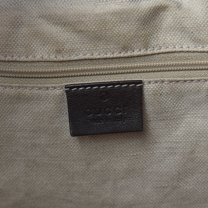 Gucci Guccissima Large Sukey Top Handle Bag Chocolate 6 of 11
