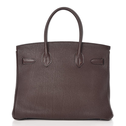 Hermes Togo Birkin 30 Chocolate 4 of 37
