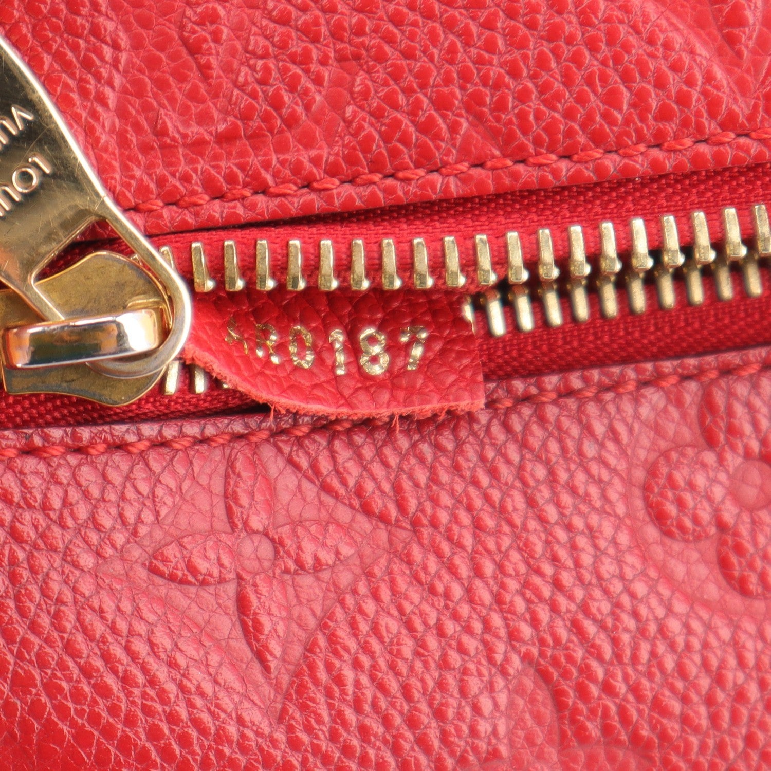 Louis Vuitton Empreinte Pochette Metis Cherry 7 of 10