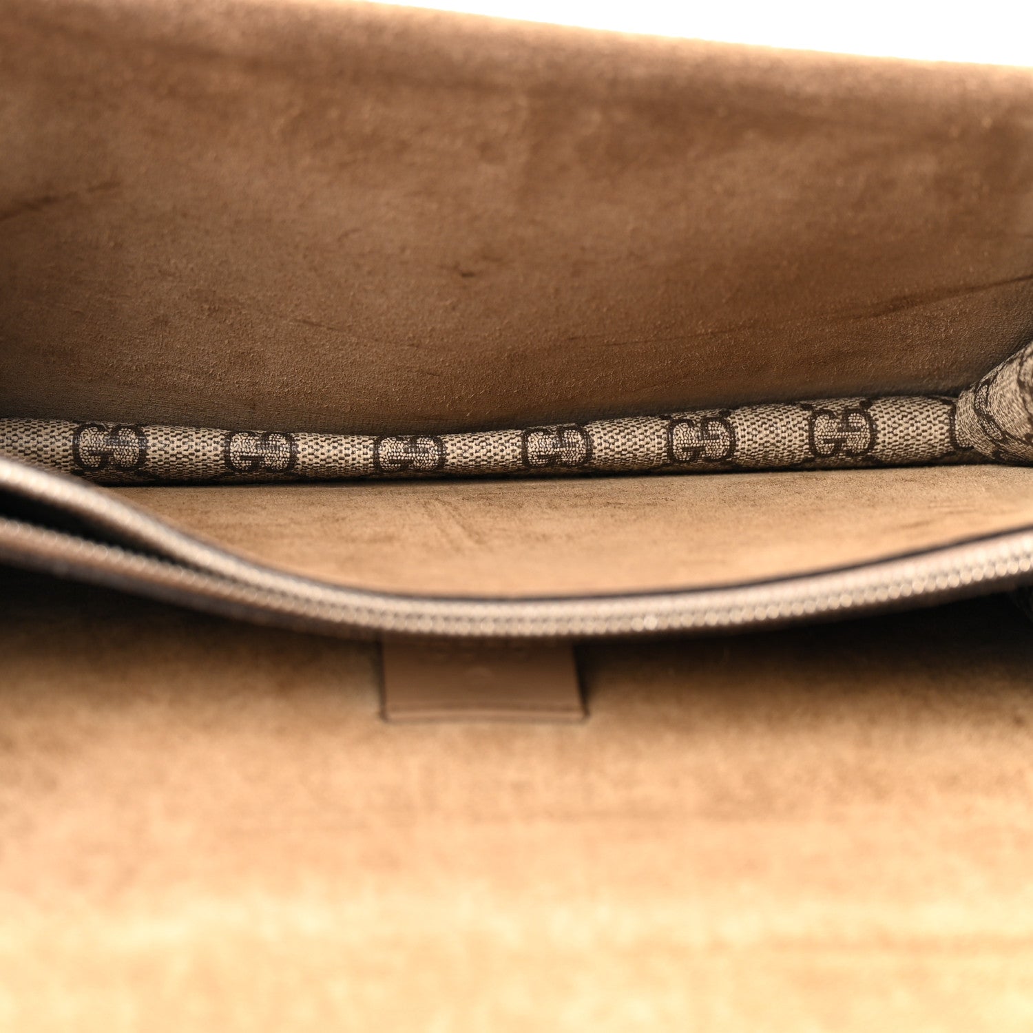 Gucci GG Supreme Monogram Small Dionysus Shoulder Bag Taupe 5 of 12