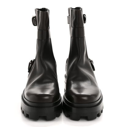 Hermes Calfskin Mens Jaimy Ankle Boots 43 Chocolate 3 of 10