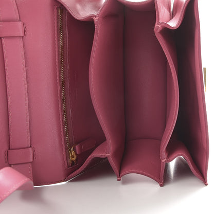 Celine Smooth Calfskin Small Classic Box Flap Bag Pink 5 of 9