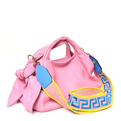 Versace Nappa Medusa Chain Shoulder Bag Pink 4 of 13