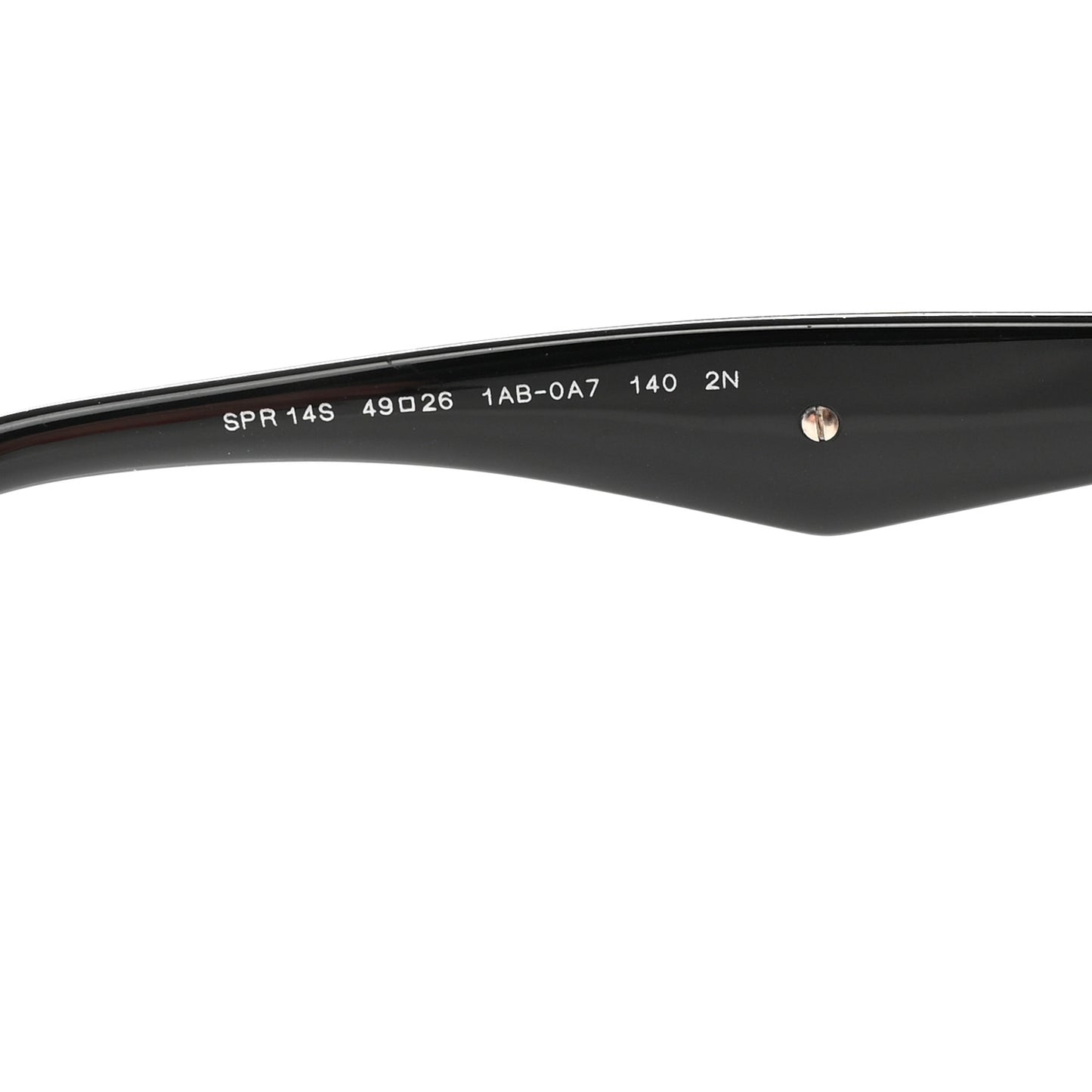 Saffiano Cinema Sunglasses SPR 14S Black