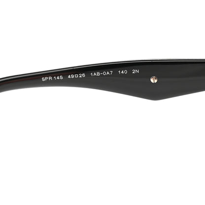 Prada Saffiano Cinema Sunglasses SPR 14S Black 5 of 10