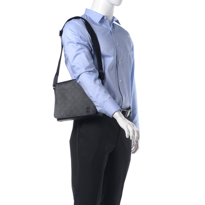 Louis Vuitton Monogram Eclipse District PM Black 2 of 8
