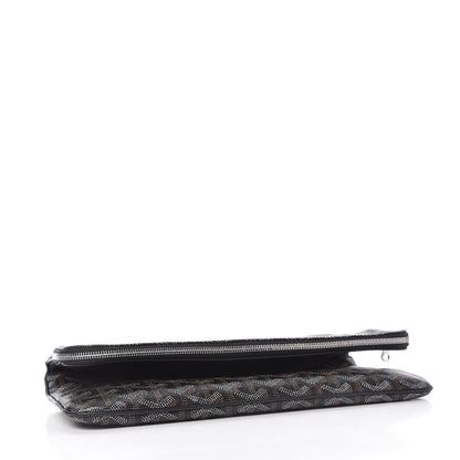 Goyard Goyardine Sainte Marie Soft Clutch Black 4 of 9