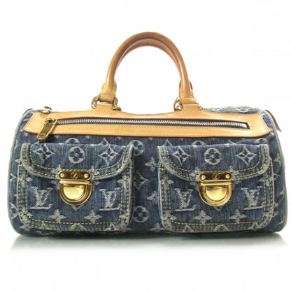 Louis Vuitton Monogram Denim Neo Speedy Blue 1 of 10