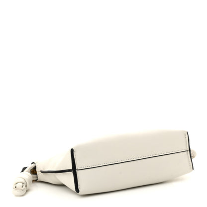 Loewe Calfskin Nano Flamenco Knot Clutch Soft White 4 of 10