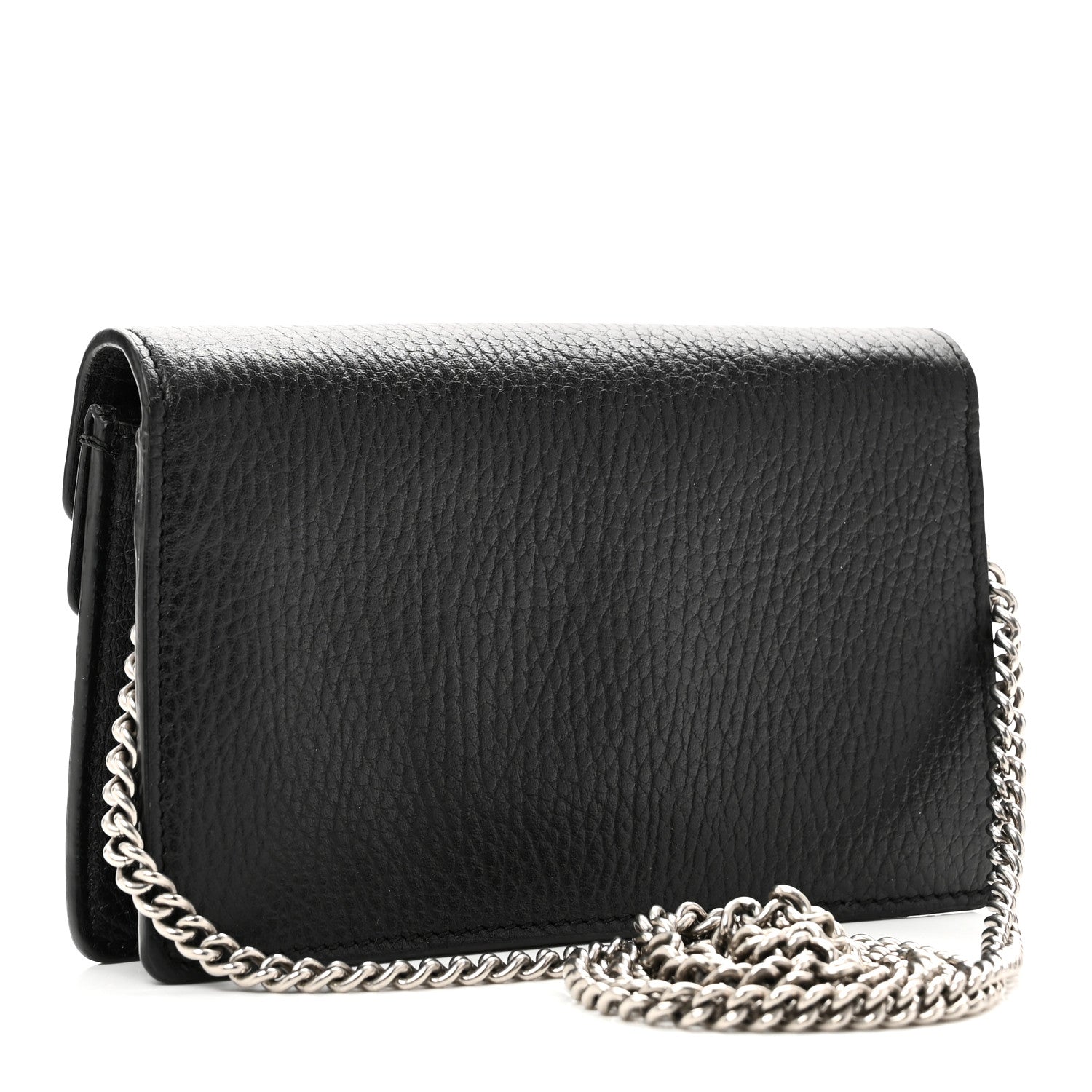Gucci Calfskin Super Mini Dionysus Shoulder Bag Black 3 of 10