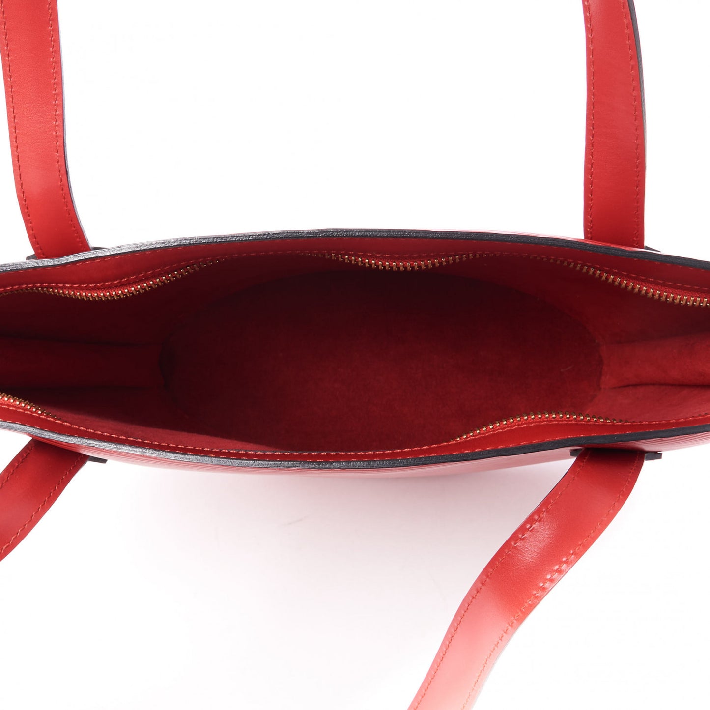 Epi Saint Jacques PM Long Straps Red