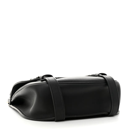 Versace Calfskin Small Biker Chain Satchel Black 4 of 12