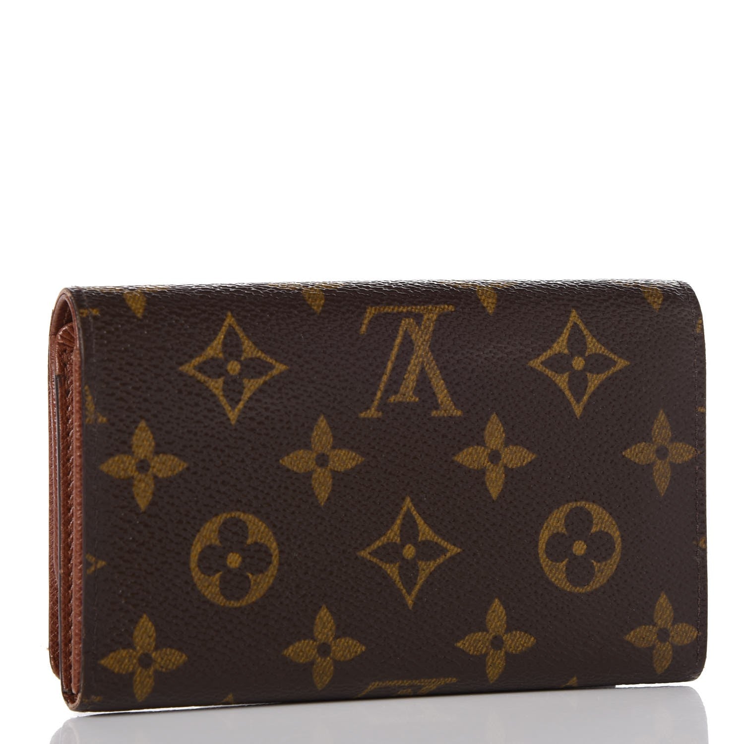 Louis Vuitton Monogram Porte-Monnaie Tresor Wallet 3 of 9