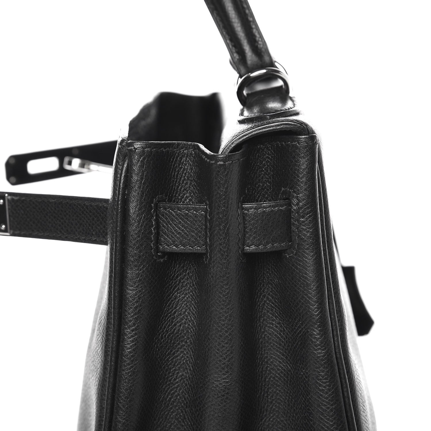 Hermes Epsom Kelly Retourne 32 Black 31 of 36