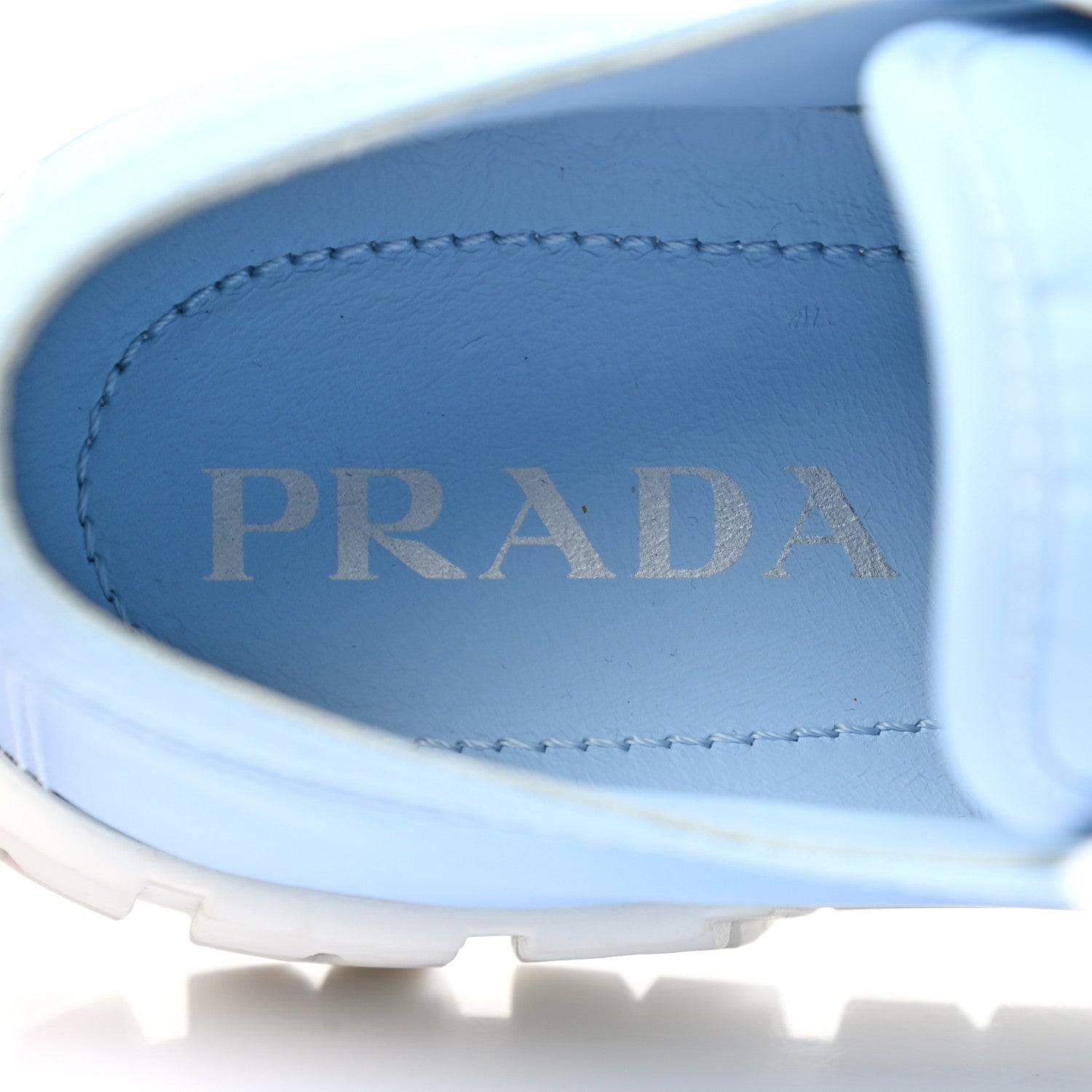 Prada Re-Nylon Gabardine Triangle Logo Double Wheel 50mm Sneakers 40 Cielo 7 of 9