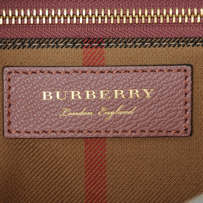 Burberry Soft Grain Calfskin Medium Buckle Tote Dusty Pink 6 of 6