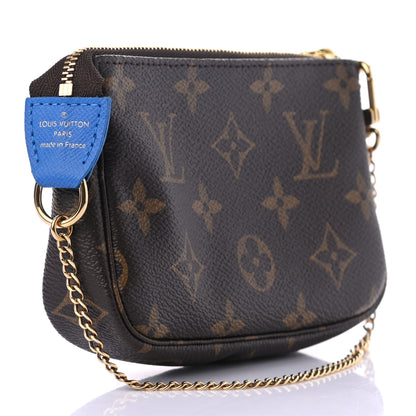 Louis Vuitton Monogram 2019 Christmas Animation Mini Venice Pochette Accessories Blue 3 of 7
