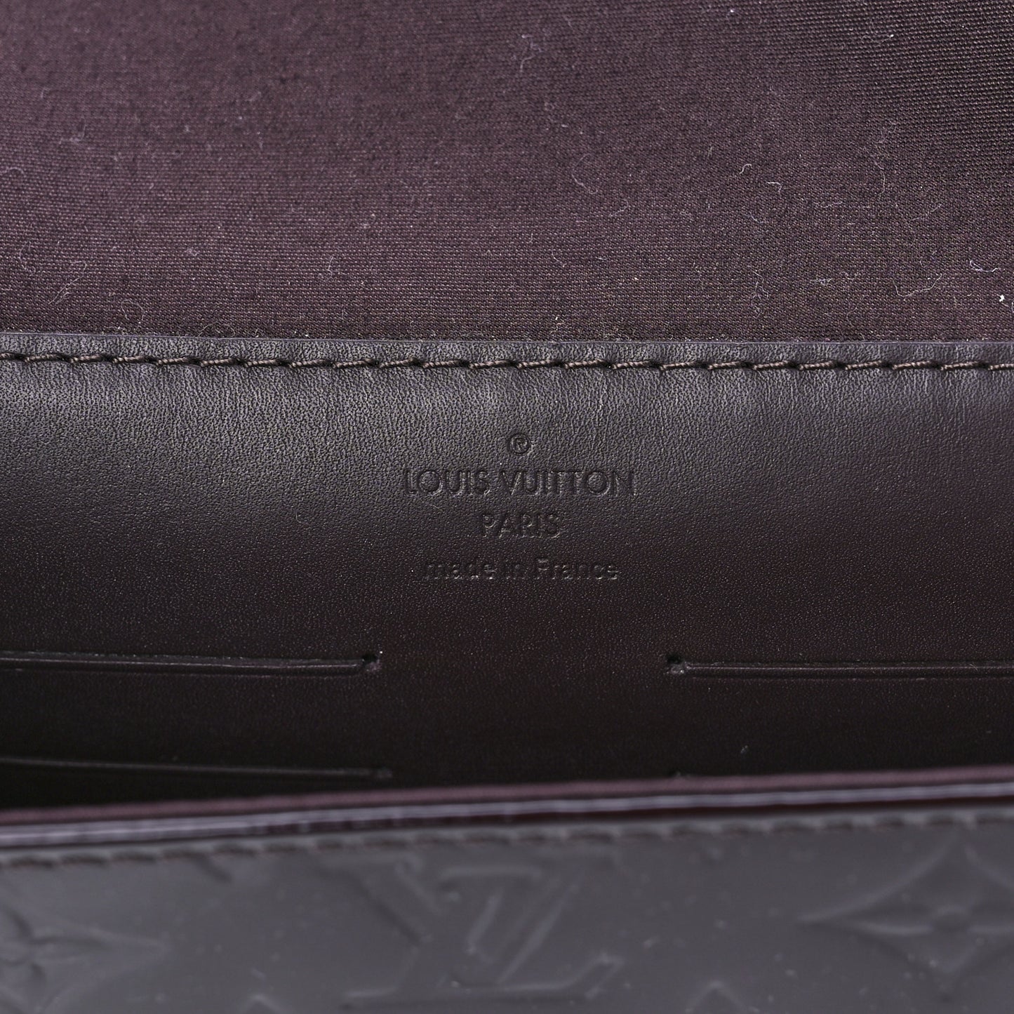 Vernis Ana Clutch Amarante