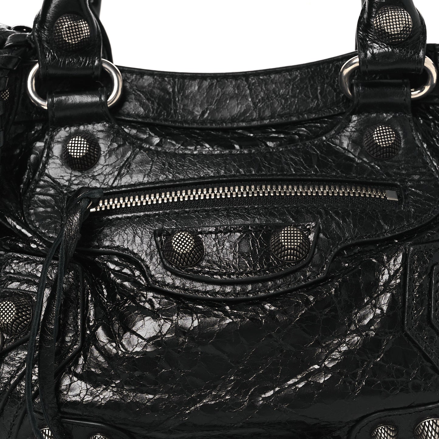 Agneau Arena Neo Cagole Small Handbag Black