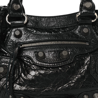 Balenciaga Agneau Arena Neo Cagole Small Handbag Black 9 of 12