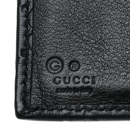 Gucci Guccissima Continental Flap Wallet Black 6 of 11