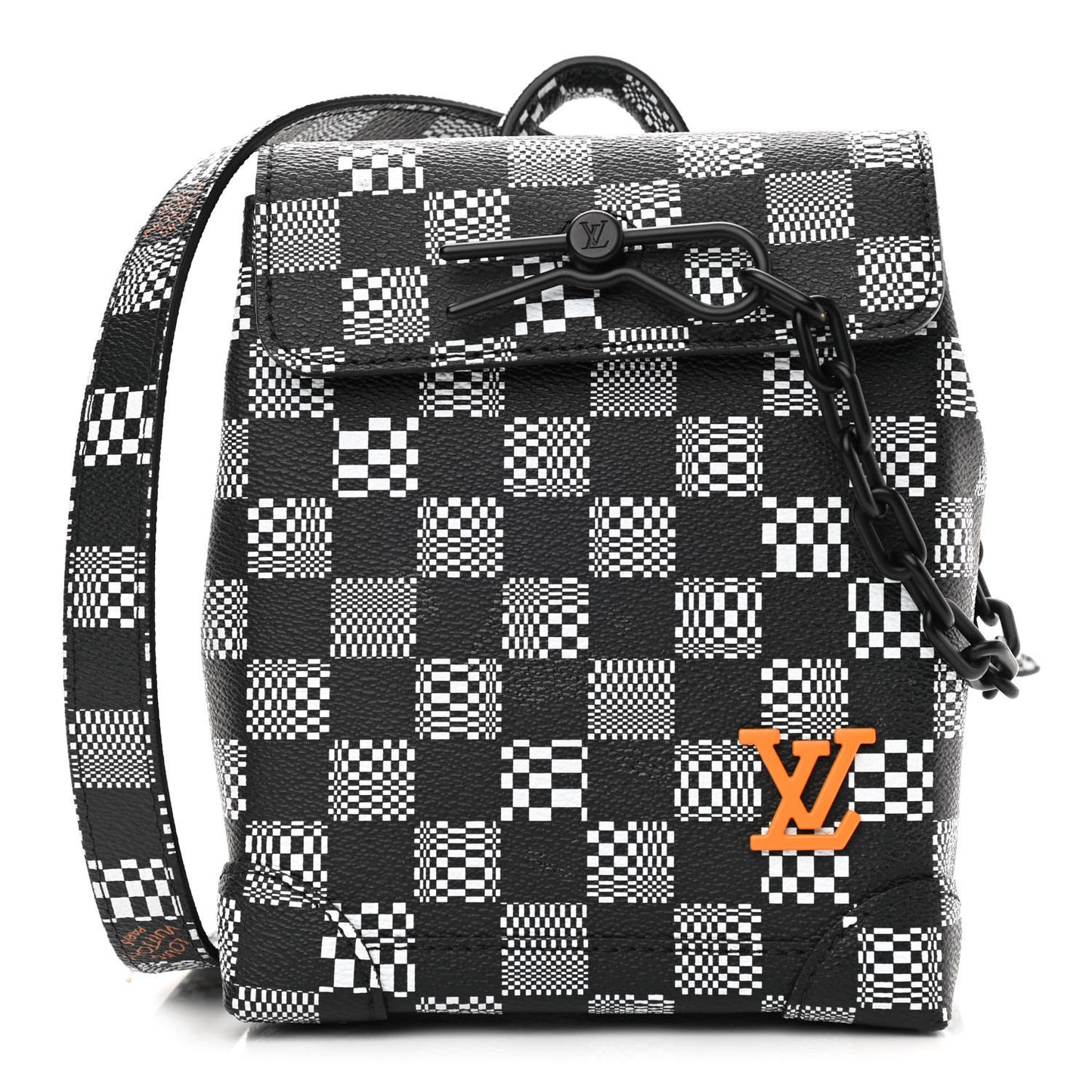 Damier Distorted Steamer XS