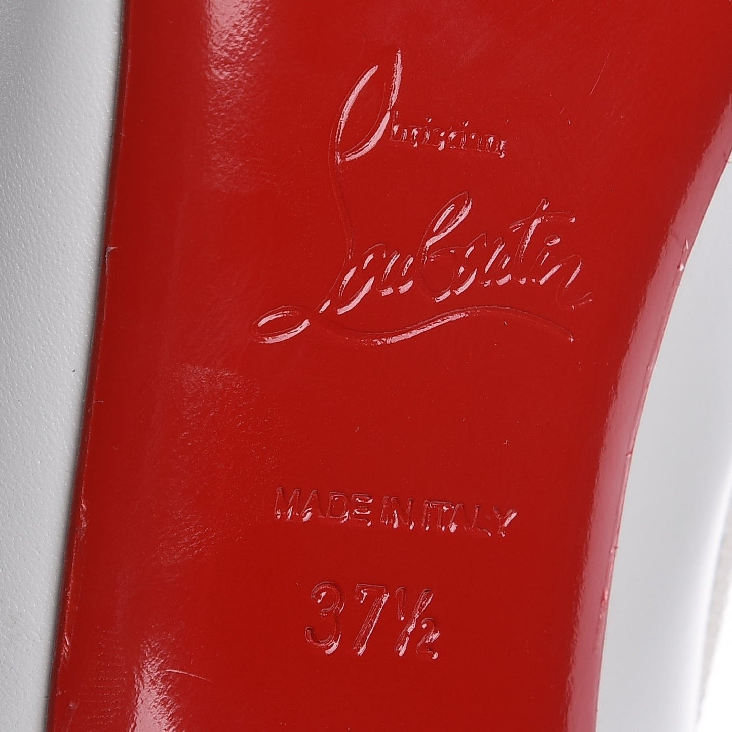 Calfskin In Love 100 Booties 37.5 White