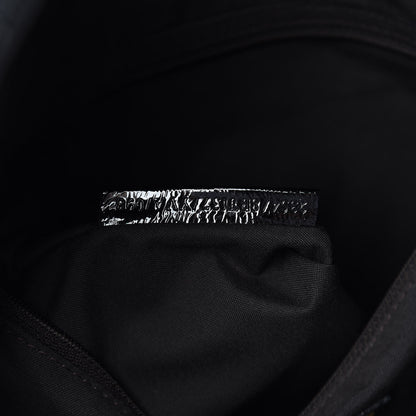 Fendi Vitello Naplak Large Convertible Baguette Black 7 of 10