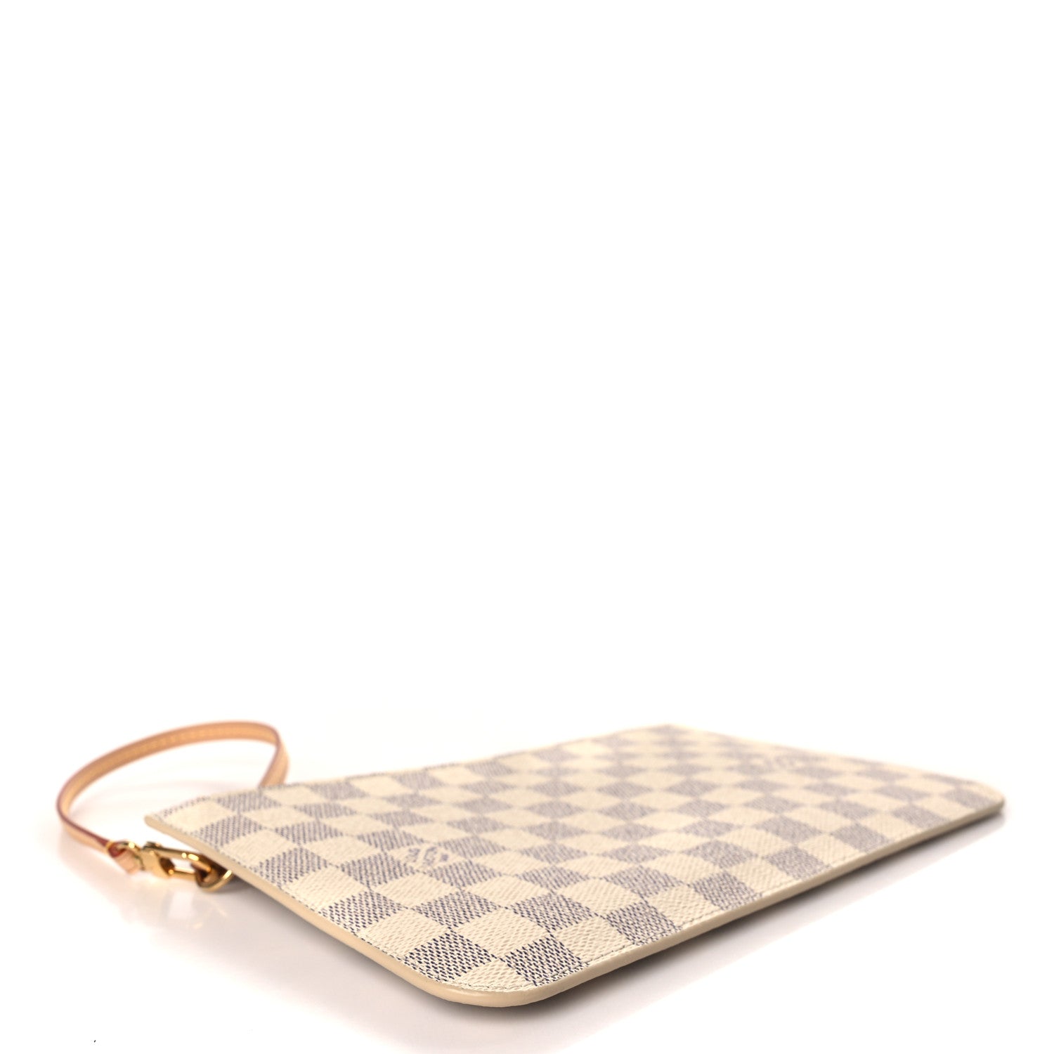Louis Vuitton Damier Azur Neverfull MM GM Pochette Rose Ballerine 4 of 6