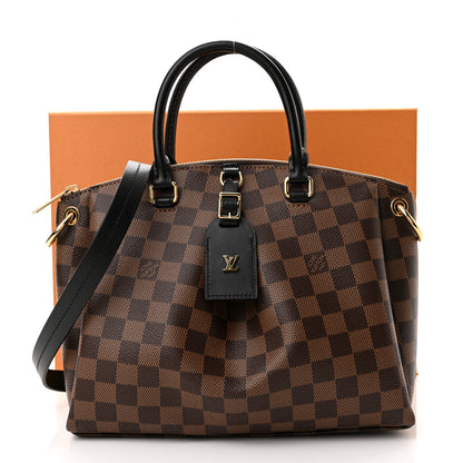 Louis Vuitton Damier Ebene Odeon Tote PM Black 10 of 10