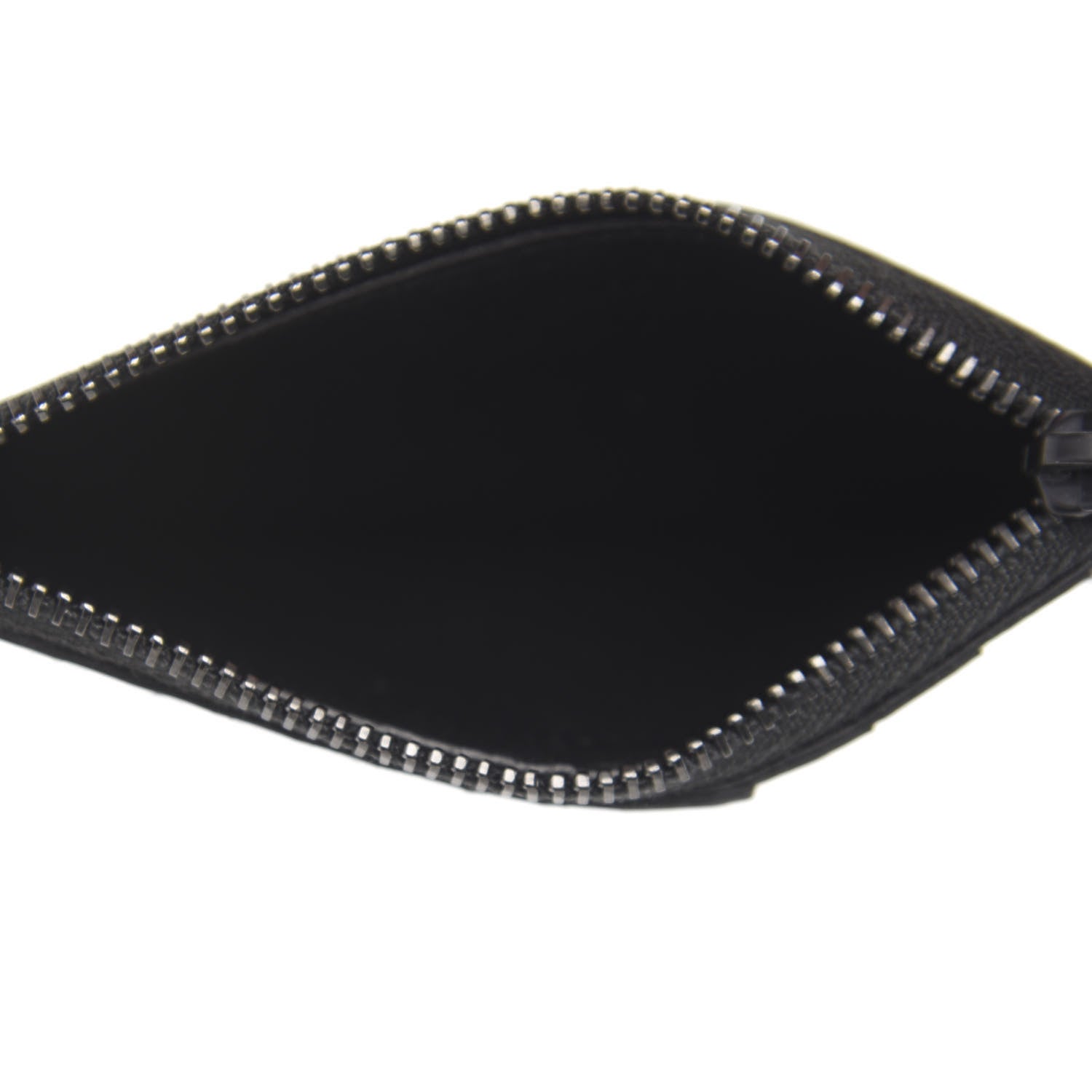 Saint Laurent Snakeskin 5 Fragments Zip Pouch Card Holder Black 4 of 7