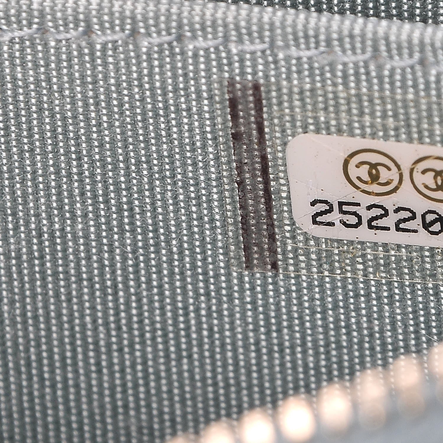 Chanel Iridescent Caviar Quilted Zip Coin Purse Light Blue 7 of 8