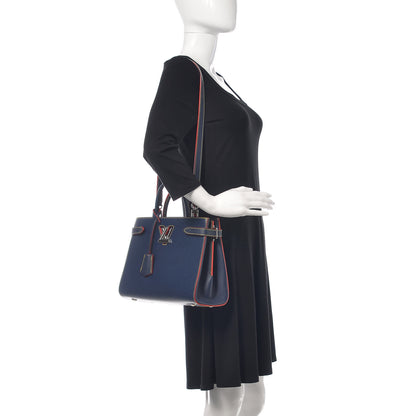 Louis Vuitton Epi Twist Tote Indigo 2 of 8